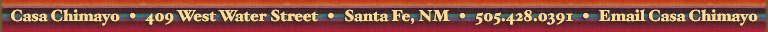 Santa Fe, NM New Mexican restaurant contact info and address